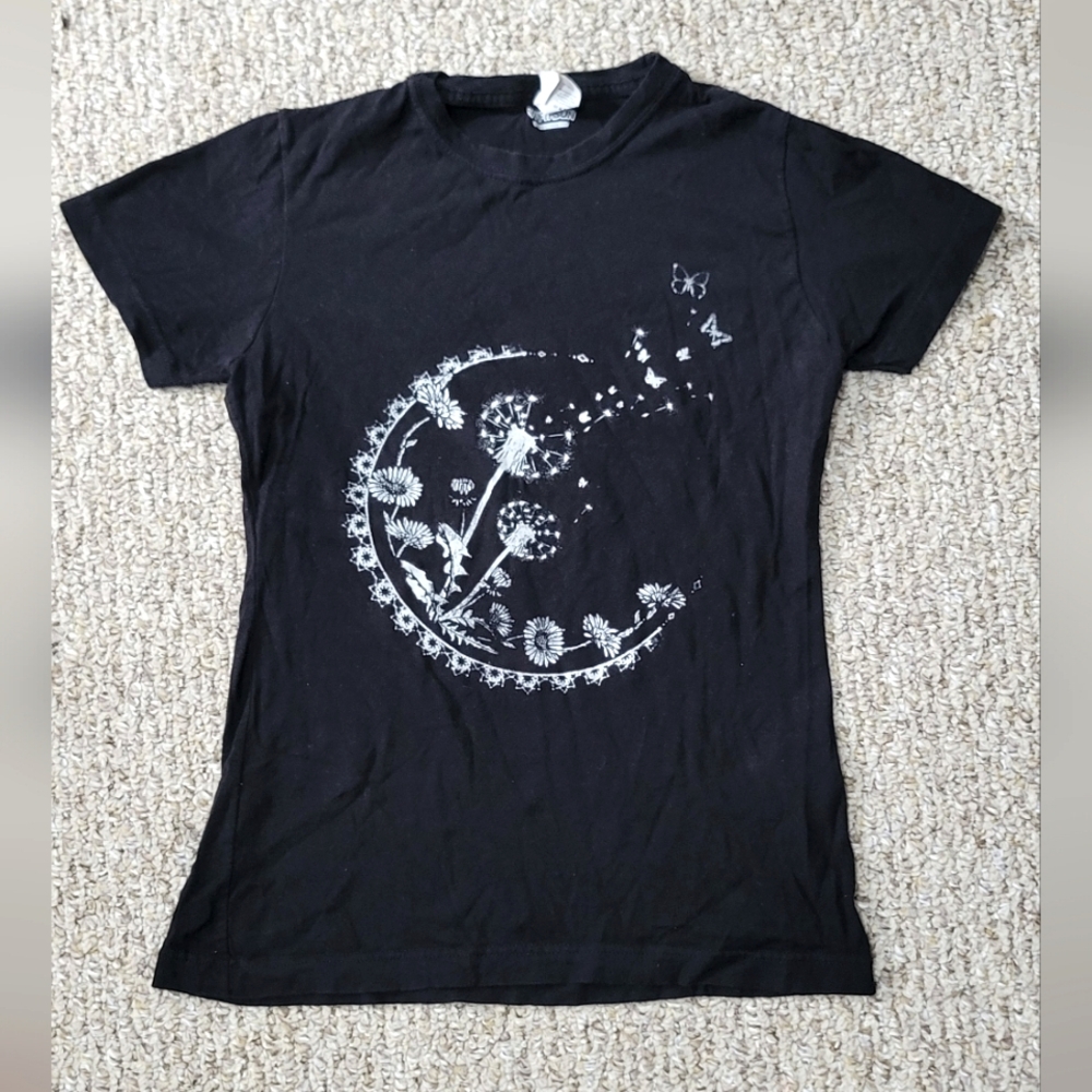 Moon And Dandelion Tee Shirt